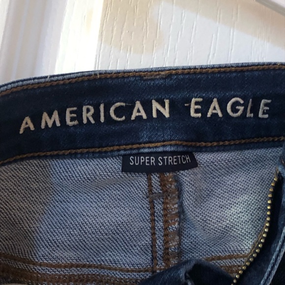 American Eagle Super Stretch Skinny Ripped Jeans - Picture 5 of 9